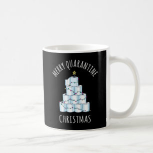 Merry Quarantine Christmas Tree Toilettenpapier Kaffeetasse