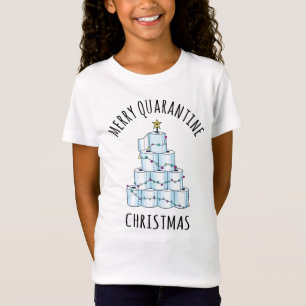 Merry Quarantine Christmas Tree Toilettenpapier T-Shirt