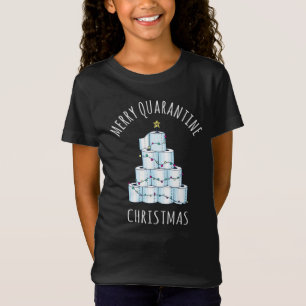 Merry Quarantine Christmas Tree Toilettenpapier T-Shirt