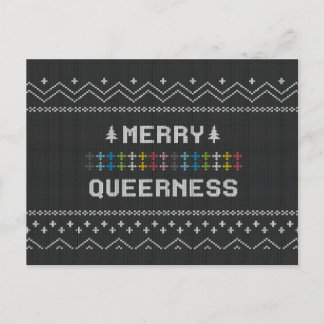 Merry Queerness Postkarte