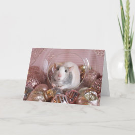 Merry Ratmas Feiertagskarte