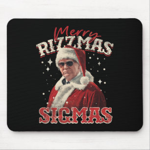 Merry Rizz Mas Sigmas-Gen Alpha Middle School Tru Mousepad