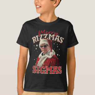 Merry Rizz Mas Sigmas-Gen Alpha Middle School Tru T-Shirt