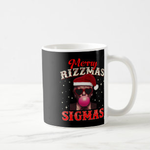 Merry Rizz Mas Sigmas Gen Alpha Trump Santa Christ Kaffeetasse