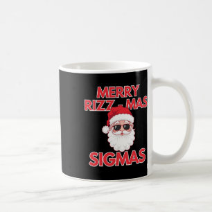 Merry Rizz Mas Sigmas Weihnachten Rizzmas Funny Sa Kaffeetasse