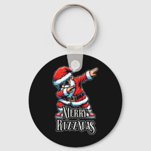 Merry Rizzmas Dabbing Weihnachten Schlüsselanhänger