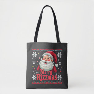Merry Rizzmas Santa Rizz Funny Christmas Rizzler