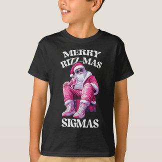 Merry Rizzmas Sigmas Santa Rizzler Jugend Kinder T T-Shirt