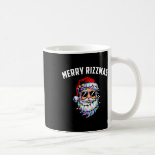 Merry Rizzmas Teens Kids School Funny Santa Christ Kaffeetasse