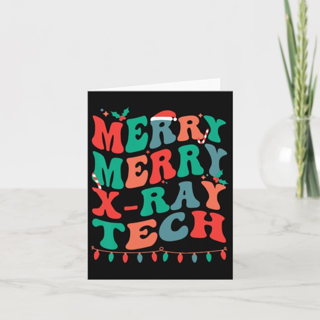 Merry Röntgentechnik Karte (Vorderseite)
