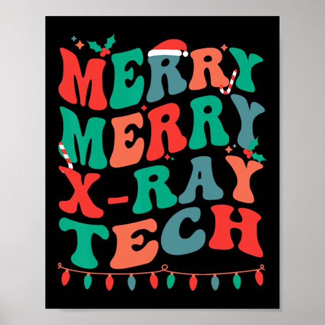 Merry Röntgentechnik Poster (Vorne)