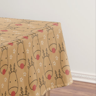 Merry Rudolph Starry Winter Delight Tischdecke