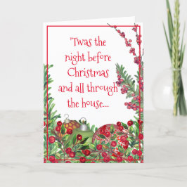 Merry Santa & Family Haustiere Weihnachten Niedlic