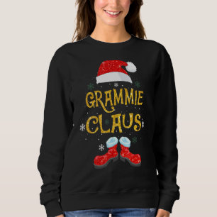 Merry Santa Grammie Claus Christmas Xmas Funny Sweatshirt