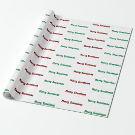 Merry Scoutmas Troop Wrapping Paper Geschenkpapier