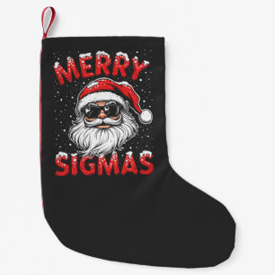 Merry Sigmas Funny Gen Alpha Middle School Weihnac Kleiner Weihnachtsstrumpf