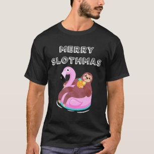 Merry Slothmas Christmas Sloth 91 T-Shirt