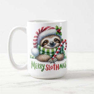 Merry Slothmas Frische Tasse - Funny Holiday