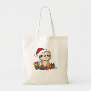 Merry Slothmas Funny Sloth For Christmas Adult Clo Tragetasche