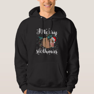 Merry Slothmas T Christmas Pajama für Sloth T Hoodie
