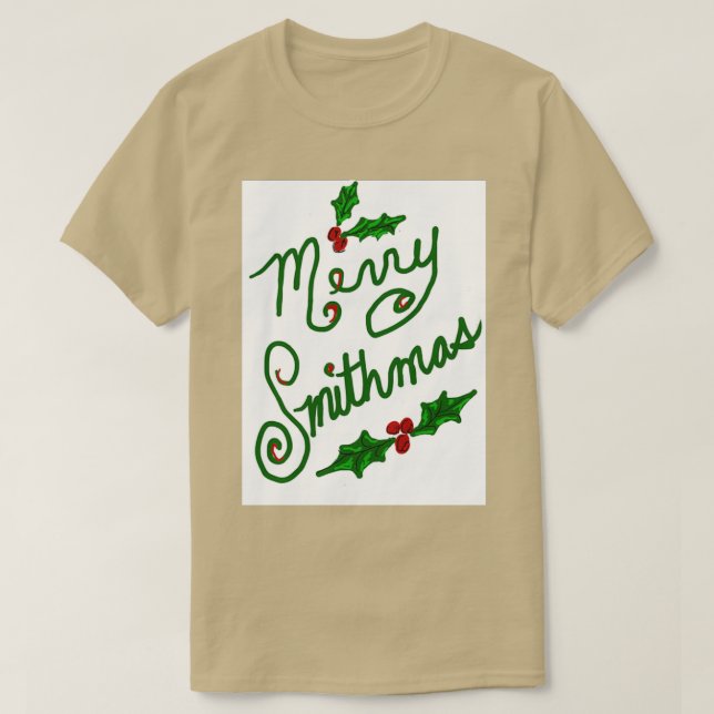 Merry Smithmas T T-Shirt (Design vorne)