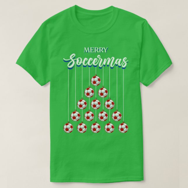 Merry Soccermas T-Shirt (Design vorne)