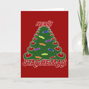 Merry Stachemas Feiertagskarte