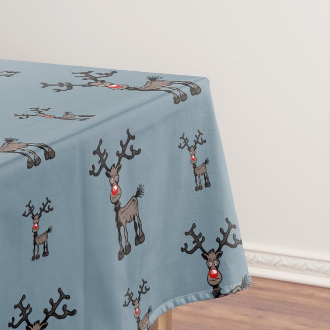 Merry Stressmas mit Rudolph Tischdecke (Beispiel)