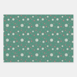 Merry & Sweet Winter Wrapping Paper Set#8 Geschenkpapier Set