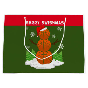 MERRY SWISHMAS Basketball Große Geschenktüte
