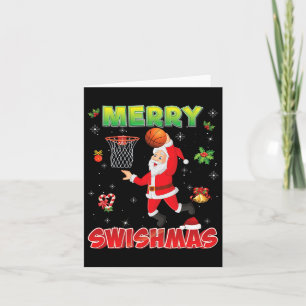 Merry Swishmas Weihnachten Bysketbyll Ugly Santa E Karte