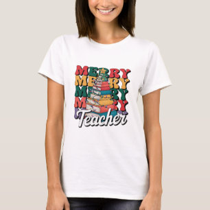 Merry Teacher Christmas T-Shirt