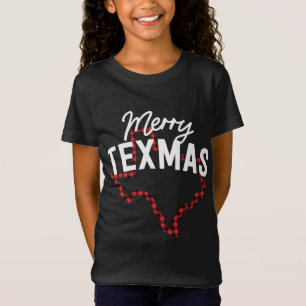 Merry Texmas Southern Texas Weihnachts Staat Buffa T-Shirt