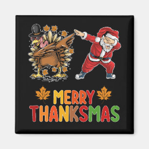 Merry Thanksmas Erntedank Herbst Weihnachtssaison Magnet