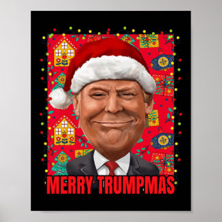 Merry Trump Xmas 2024 Poster