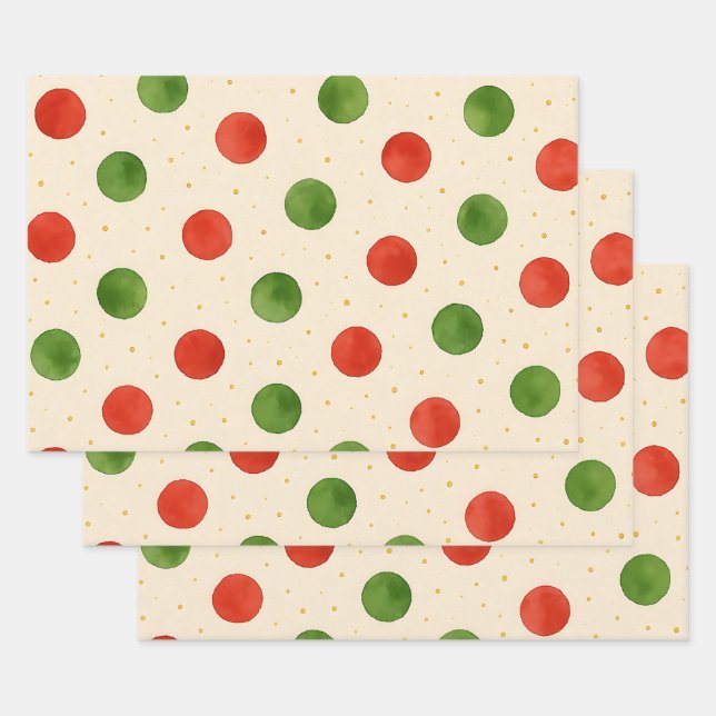Merry und Bright Geschenkpapier Set (Set)