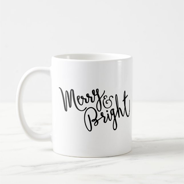 Merry und Bright Kaffeetasse (Links)