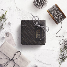 Merry und Bright Personalisiert Geschenkanhänger