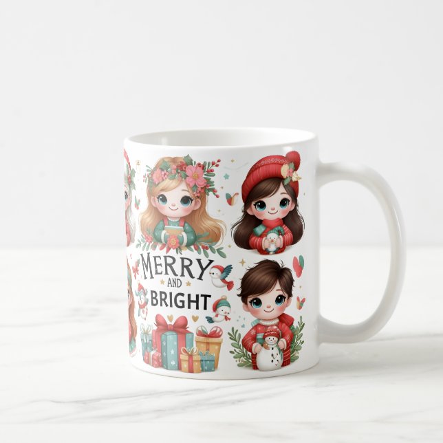 Merry und Bright Tasse (Rechts)