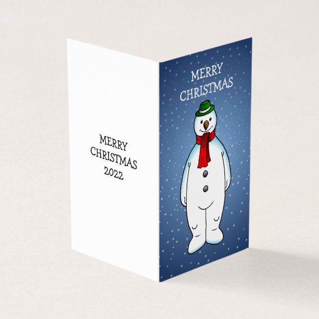 Merry und Happy Snowman (Vorderseite)
