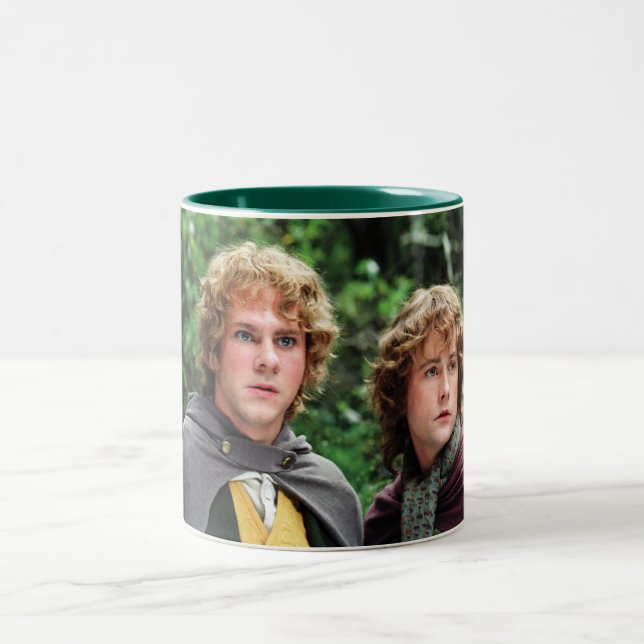 Merry und Peregrin Zweifarbige Tasse (Mittel)