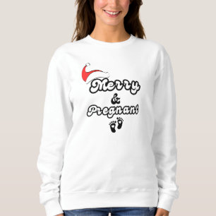 Merry und schwanger sweatshirt
