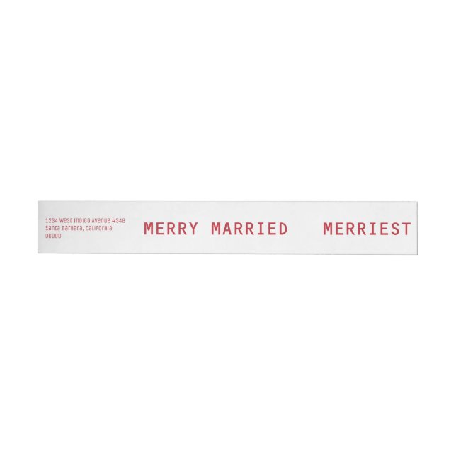 Merry Verheiratet Merriest Red Wedding Newlyweds (Person)
