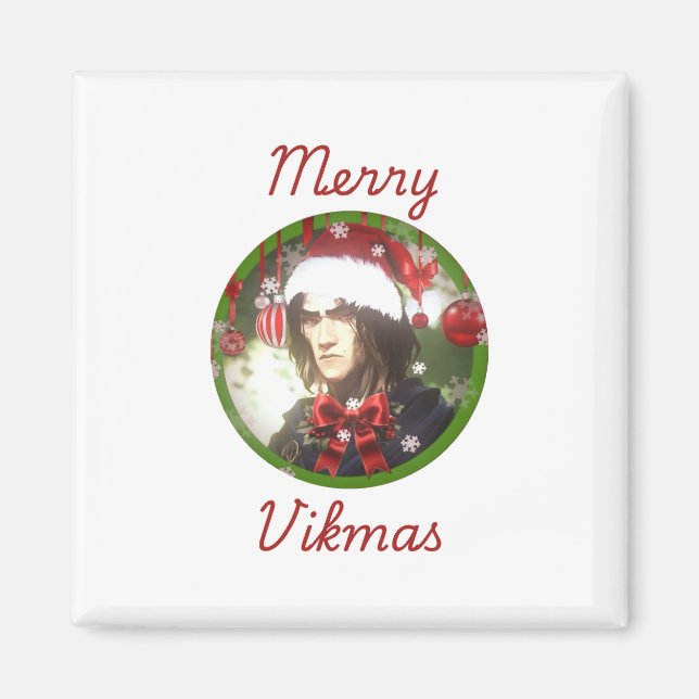 Merry Vikmas Magnet (Vorne)