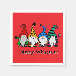 Merry, was immer Elves Paper Napkin Serviette