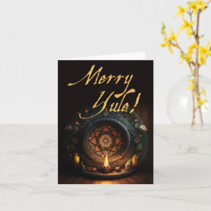 Merry Weihnachten Holiday Card Karte