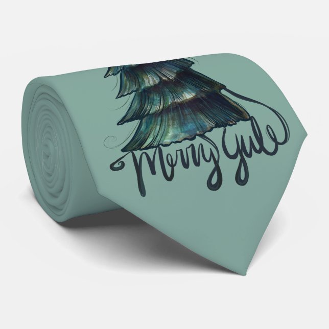 Merry Weihnachten Krawatte (Gerollt)