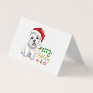 Merry Westie Christmas