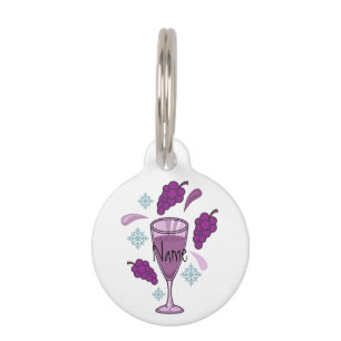 Merry Wine Drink Holiday Thunder_Cove Haustiermarke