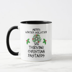 Merry Winter Solstice Tasse